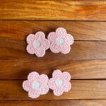 Embroidery Flower Clip