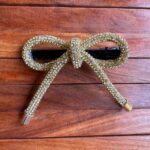 Rhinestone Bow Clip