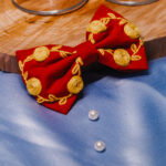 Hand Embroidered Bow