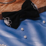 Hand Embroidered Bow