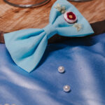 Hand Embroidered Bow